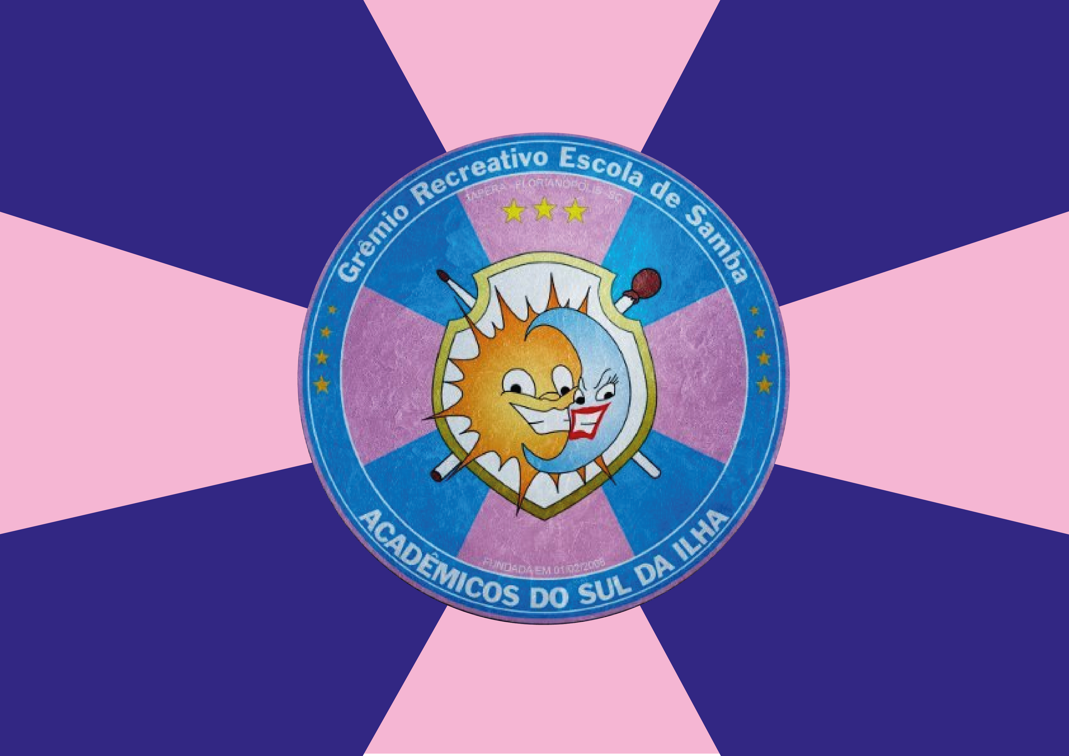 Bandeira da Acadêmicos do Sul da Ilha